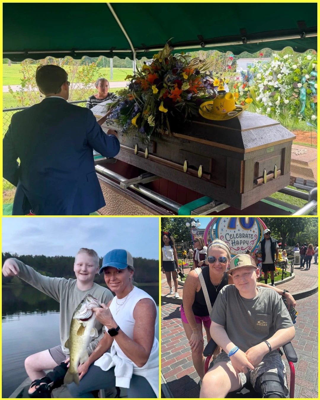 O wschodzie słońca na cmentarzu: Smutek matki, samotna lilia i niewiarygodna tajemnica pogrzebana w mrozie