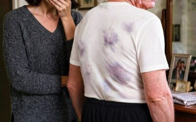 Wróciłem do domu, żeby odwiedzić mojego starszego ojca. Kiedy zaproponowałem mu pomoc w kąpieli, cofnął się, szepcząc: „Proszę, nie zdejmuj mi płaszcza”. Delikatnie to zrobiłem i zamarłem, widząc niepokojące ślady ukryte pod nim.