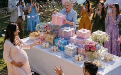 Moja teściowa rzuciła wazonem na mój baby shower, zanim kajdanki położyły kres jej planowi