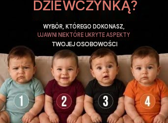 Test psychologiczny: Która z tych czterech dziewczynek jest małą dziewczynką?