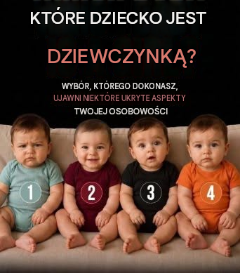 Test psychologiczny: Która z tych czterech dziewczynek jest małą dziewczynką?