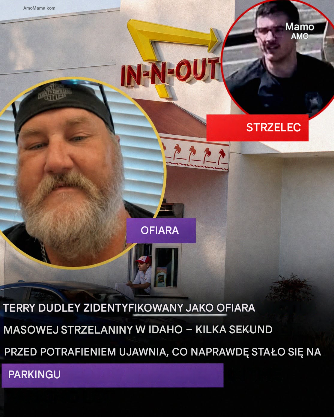 Ocalały ze strzelaniny w Twin Falls In-N-Out Terry Dudley był w przerwie między kursami taksówki, gdy jego zwyczajne popołudnie zamieniło się w koszmar