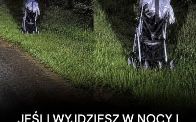 Jeśli znajdziesz porzucony wózek dziecięcy na poboczu drogi...