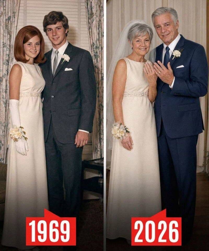 Trzymałam sukienkę na bal maturalny przez 55 lat, czekając na moją miłość ze szkoły średniej, która pojechała do Wietnamu – kiedy w końcu się pobraliśmy, jego wyznanie w pierwszą noc zmieniło wszystko