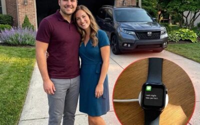 Mój mąż zapomniał swojego zegarka Apple Watch na ładowarce, a na ekranie pojawił się komunikat: „Wczorajsza noc była idealna” – tego ranka po cichu poszłam za nim