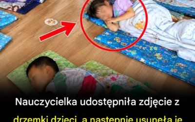 Nauczyciel usunął zdjęcie z drzemki w klasie kilka sekund po jego opublikowaniu – jeden z rodziców już je zapisał