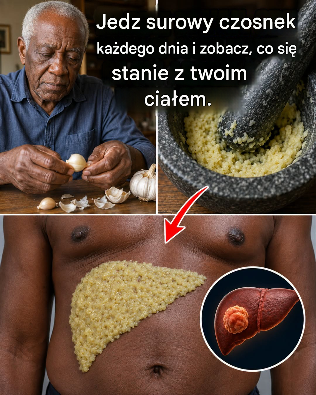 Jakie skutki dla tętnic, hormonów i układu odpornościowego wywołuje surowy czosnek?