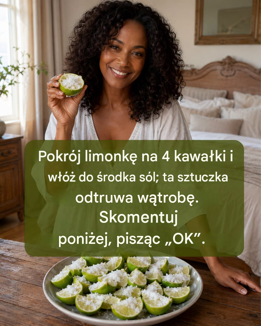 🍋 Cytryna i sól w sypialni: prosta, naturalna wskazówka, która zapewni świeższy i przyjemniejszy dom 🌿