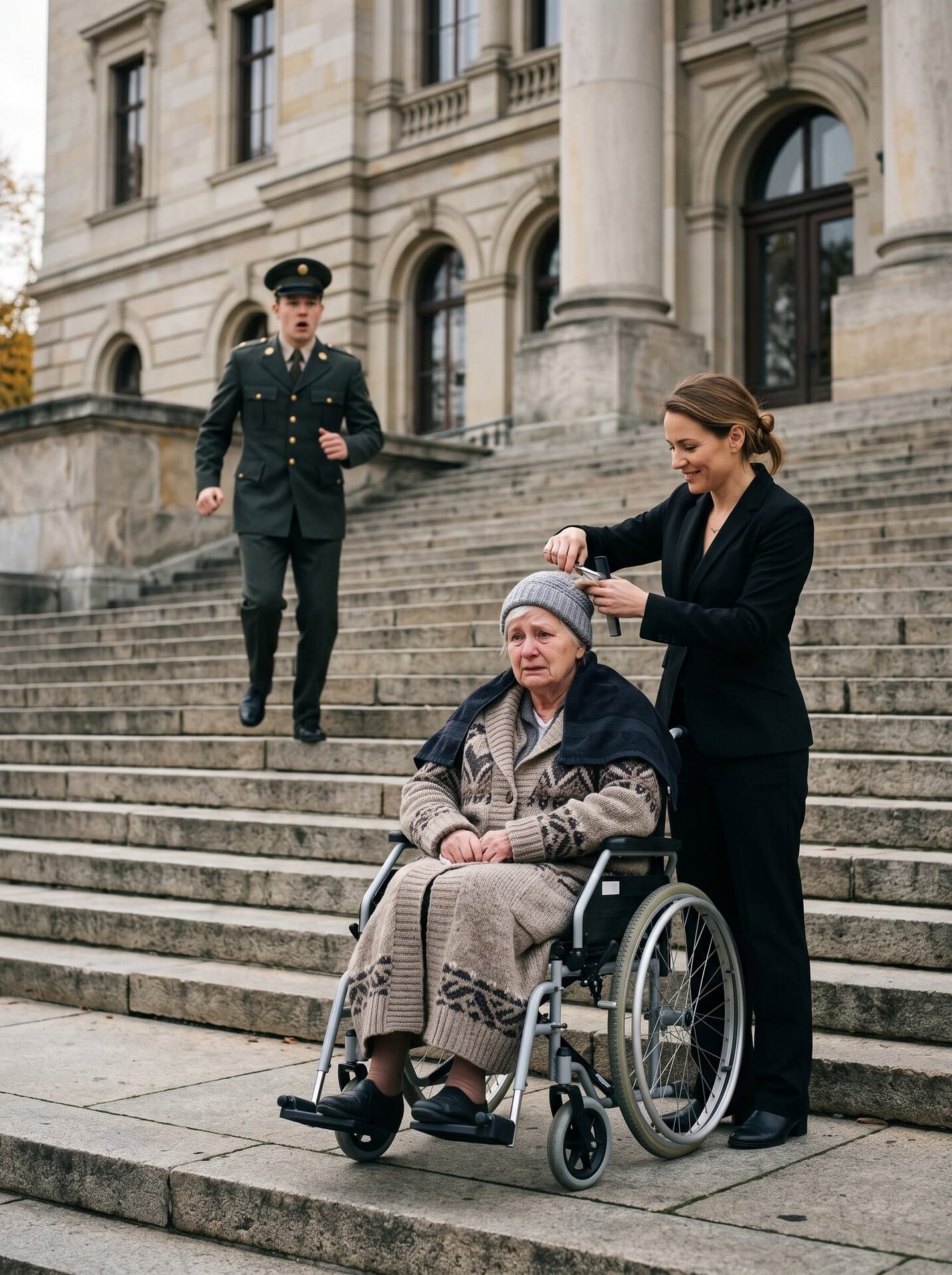 Narzeczona mojego syna upokorzyła mnie obcinając mi włosy w ogrodzie…
