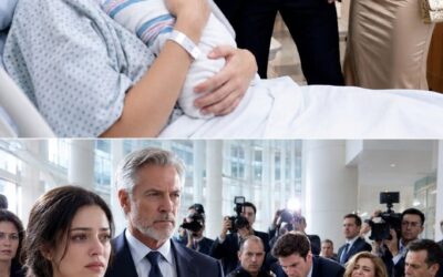 Właśnie urodziłam, gdy wpadł mój mąż – z kochanką pod jedną ręką, z moją teściową pod drugą. Uśmiechnęła się szyderczo: „Twoja surogacja jest skończona”. Mój mąż roześmiał się: „Naprawdę myślałaś, że zostanę z taką biedną kobietą jak ty na zawsze?”. Wyrwał mi dziecko z rąk. Szwy mnie piekły, świat zbladł. Myśleli, że jestem sama. Ale nigdy nie zapytali, kim jest mój ojciec… i wkrótce przekonają się, jak szybko idealne życie może się zawalić.