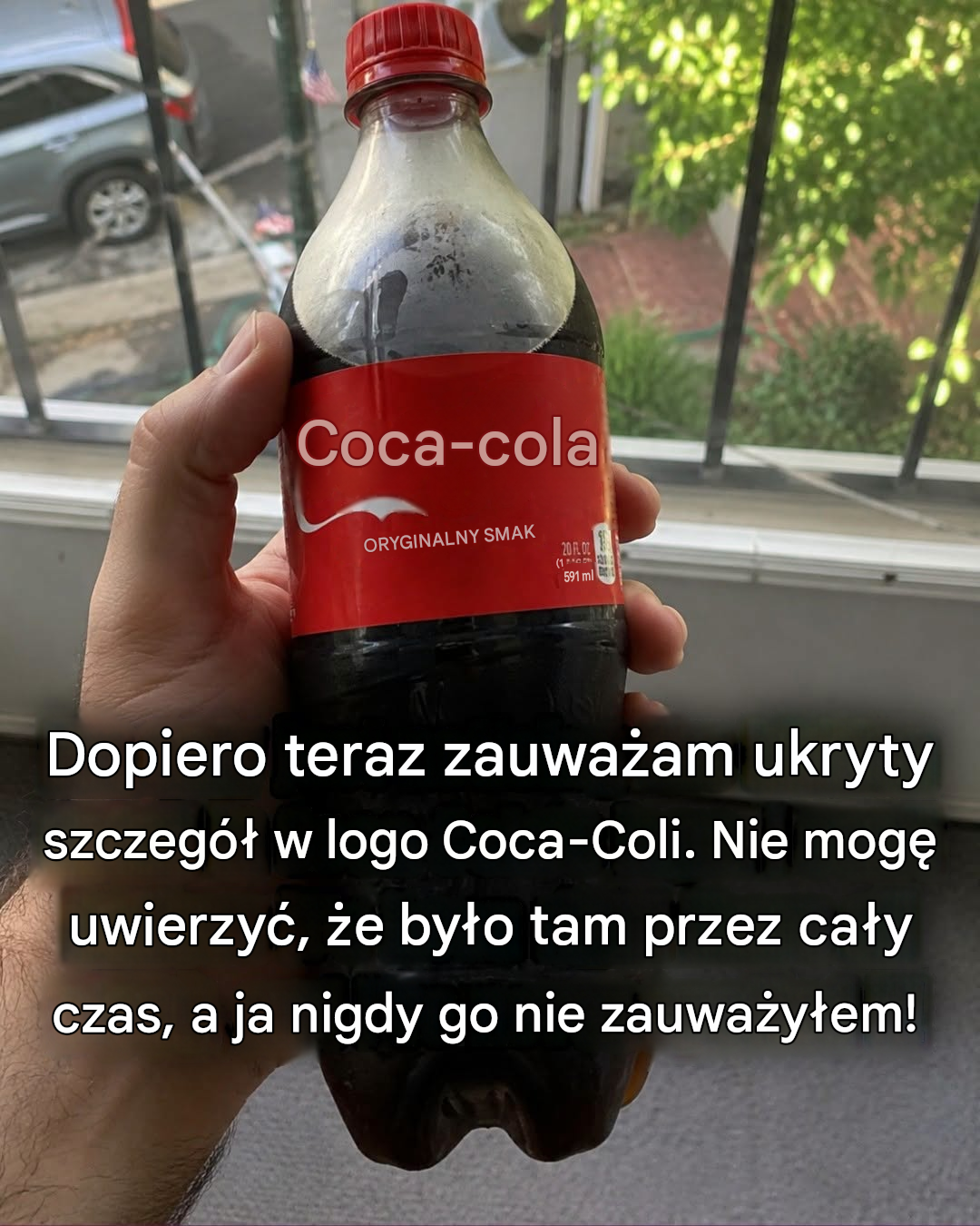 Ludzie dostrzegają „ukryty szczegół” w logo Coca-Coli