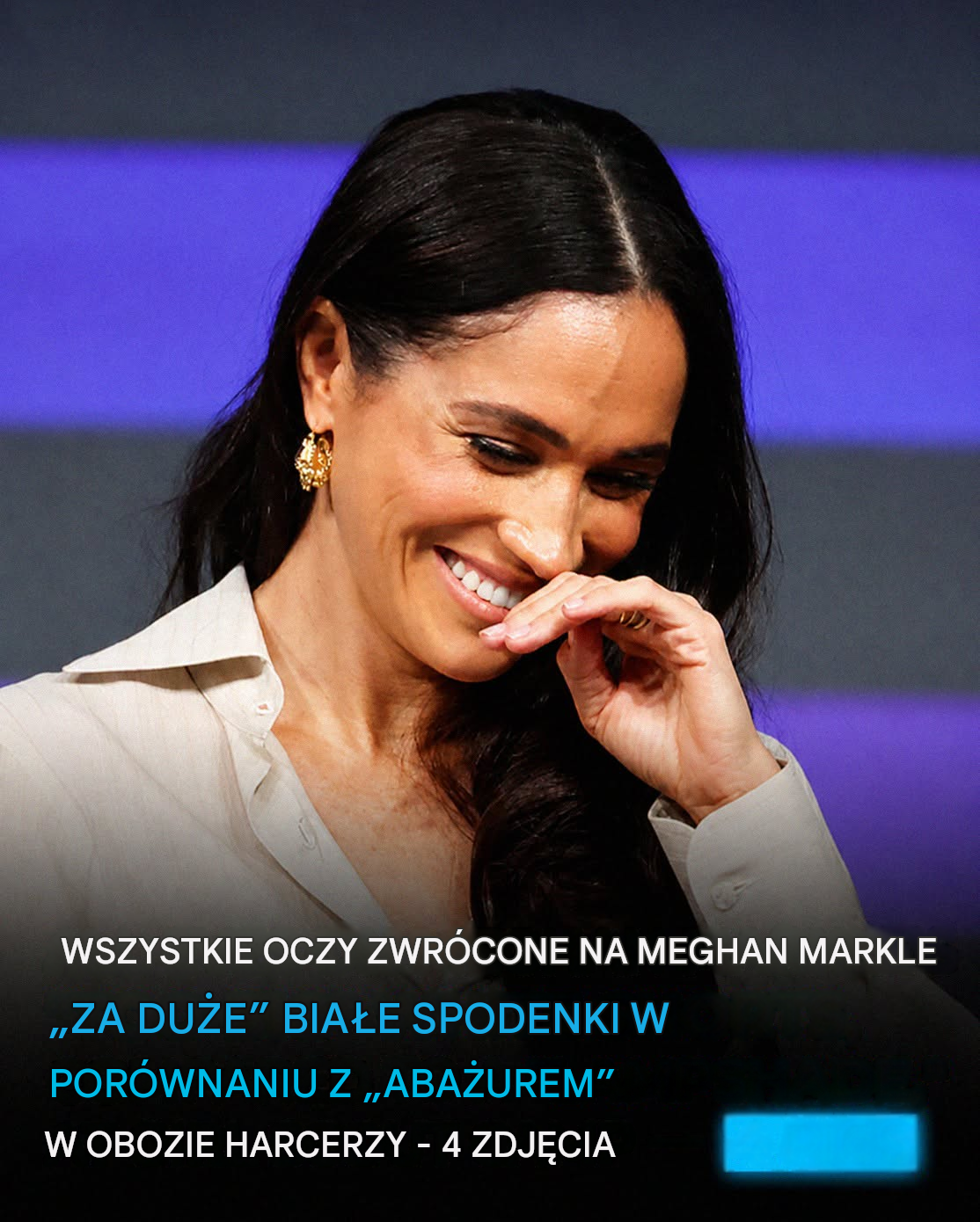 Strój Meghan Markle na pokazie w Kalifornii wywołał podziały wśród internautów w sprawie jej szortów — Zdjęcia