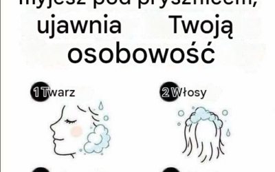 Część ciała, którą myjesz jako pierwszą podczas kąpieli, ujawnia Twoją osobowość