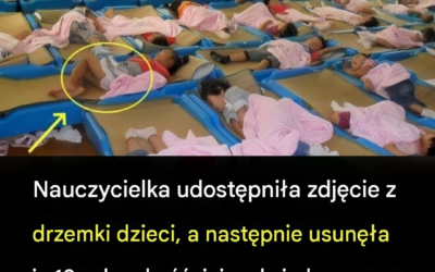 Nauczyciel usunął zdjęcie z drzemki w klasie kilka sekund po jego opublikowaniu – jeden z rodziców już je zapisał