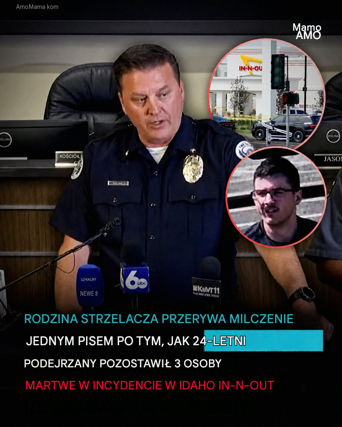 Podejrzany o strzelaninę w Idaho In-N-Out ujawniony — ale policja ostrzega społeczeństwo przed drugim nazwiskiem krążącym w sieci