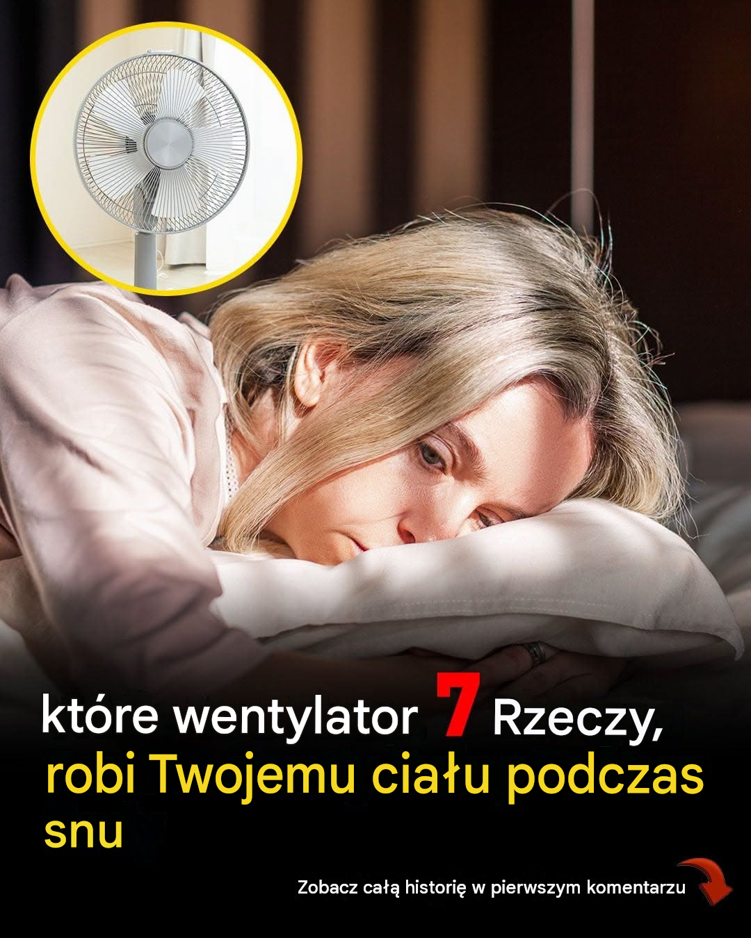 Spanie z włączonym wentylatorem? Lekarze dzielą się informacjami o wpływie tego na ciało i zdrowie