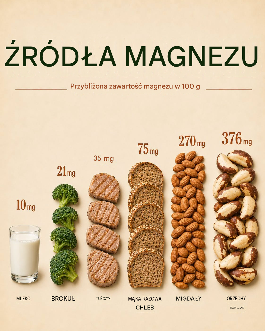 14 ostrzegawczych objawów niskiego poziomu magnezu i co z tym zrobić (oparte na badaniach naukowych)