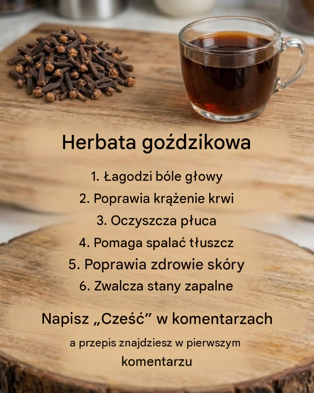 🌿 Goździki: silny naturalny składnik o wielu korzyściach zdrowotnych.