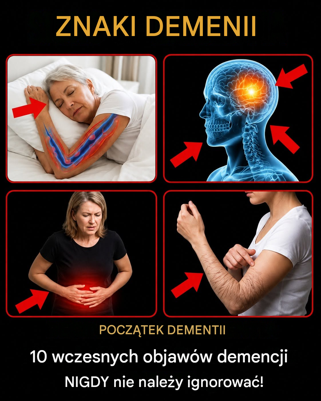 10 oznak demencji, których nigdy nie należy ignorować