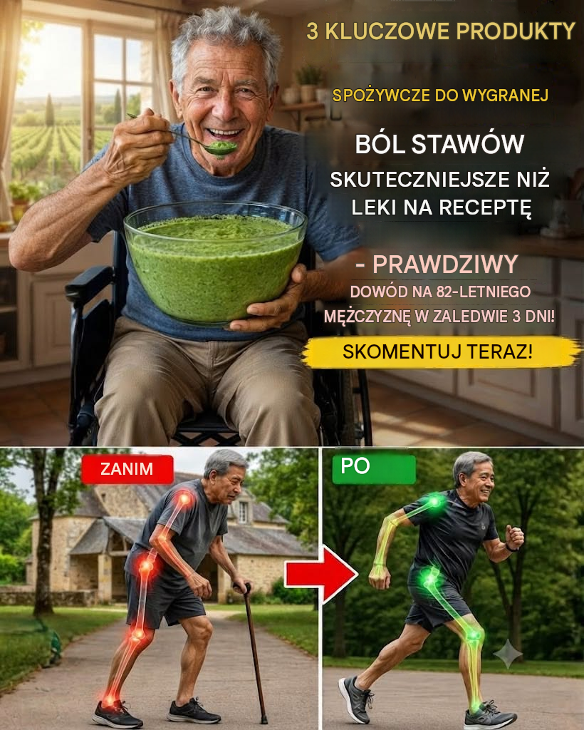 Czy te 3 produkty spożywcze mogą uśmierzyć ból stawów skuteczniej niż leki na receptę?