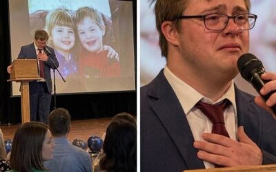 Rodzeństwo każdego absolwenta musiało zrobić mu prezent na bal maturalny – martwiłam się o mojego brata z zespołem Downa, dopóki nie zobaczyłam, co mi zrobił