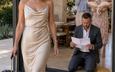 Mój mąż wrócił do domu ze swoją sekretarką i nowonarodzonymi bliźniakami – a potem jedna zapieczętowana koperta ujawniła jego największe kłamstwo
