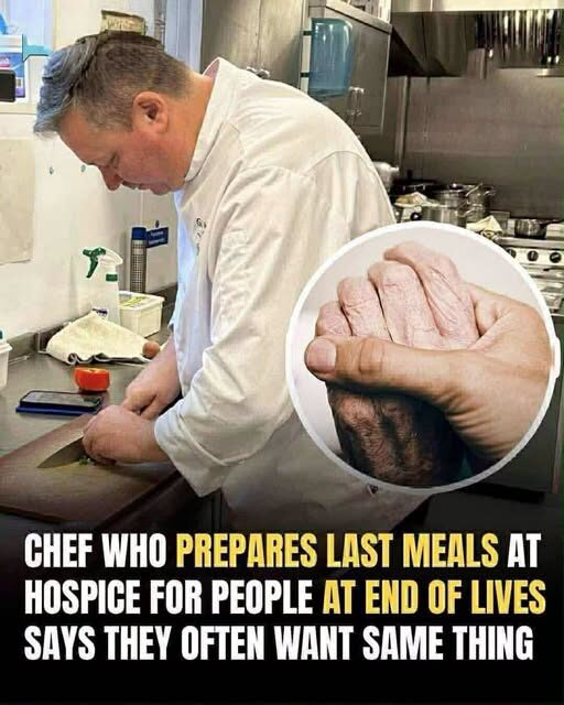 Szef kuchni hospicjum zdradza, o jakie danie pocieszenia prosi większość ludzi przed śmiercią
