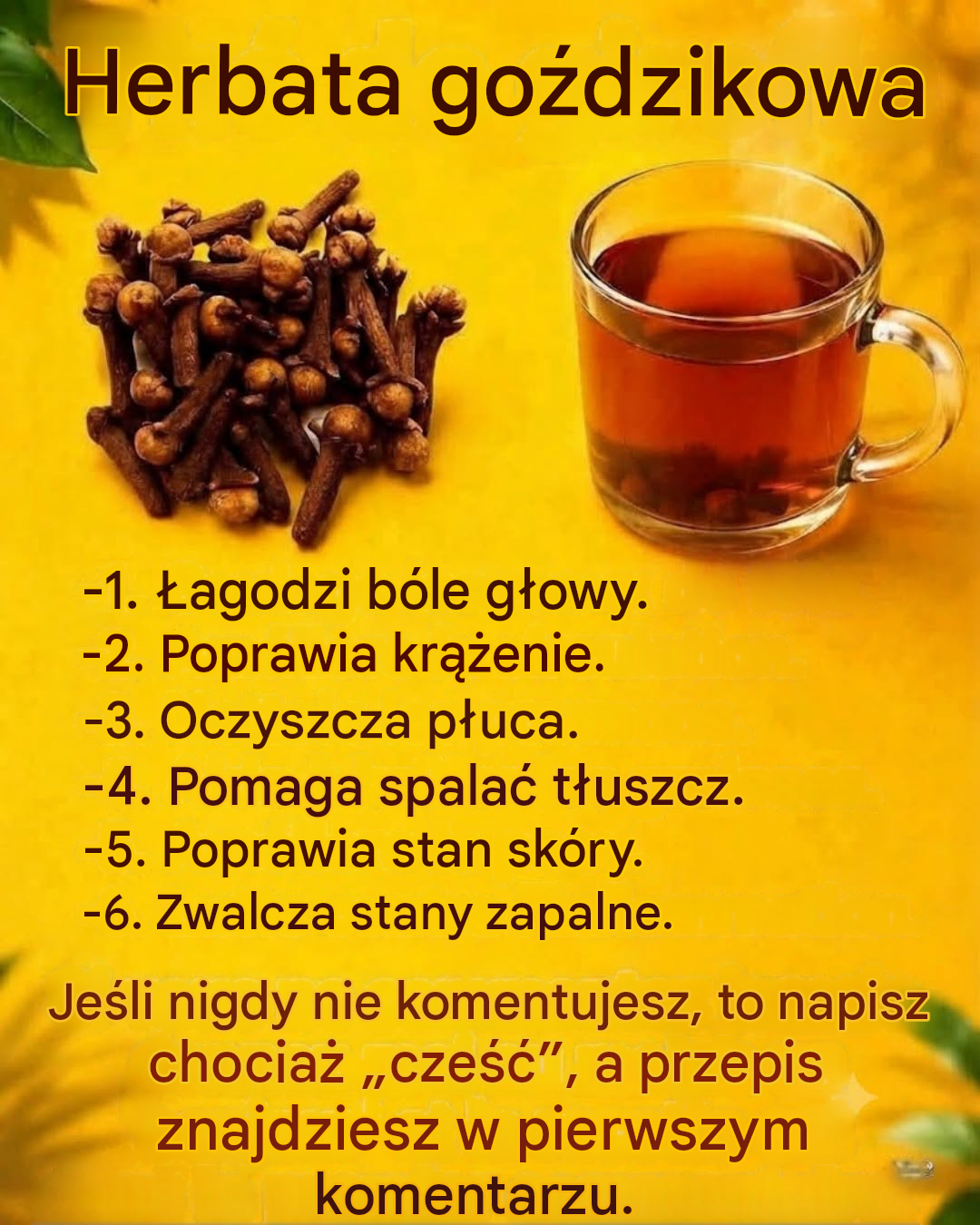 herbata goździkowa