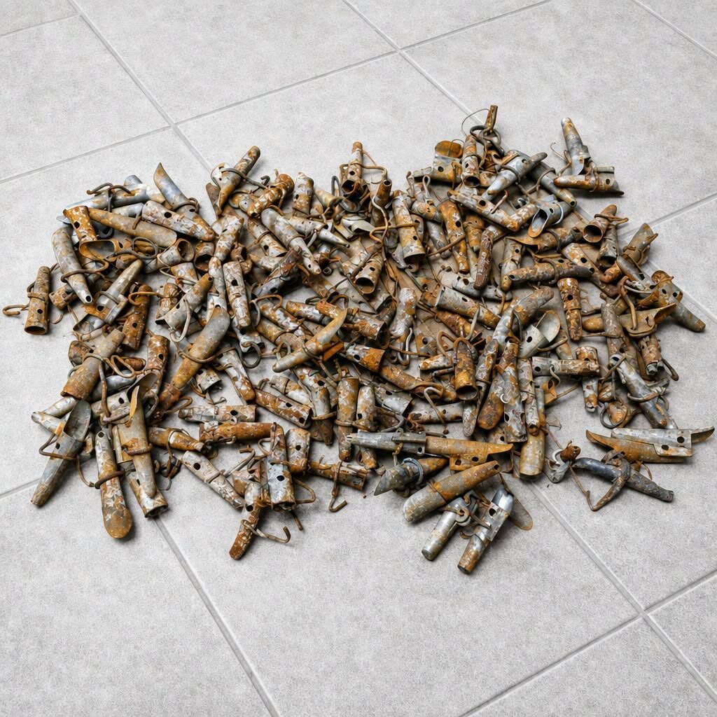 Znalazłem wiadro pełne tych dziwnych metalowych rzeczy na strychu starego domu, który właśnie kupiliśmy. Co to, do cholery, jest?