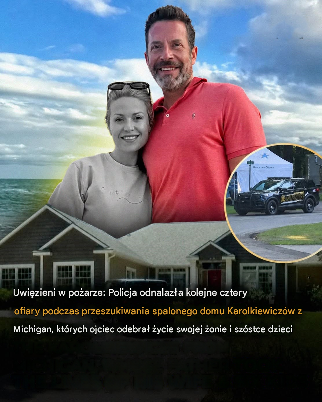 Coś jeszcze znaleziono w „Domu grozy” w Michigan po tym, jak 8 członków rodziny zginęło w pożarze