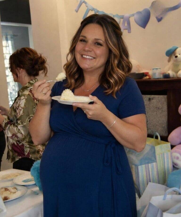 Teściowa mojej córki wyśmiała jej wagę podczas baby shower – jej mąż odłożył widelec i zadał matce jedno pytanie