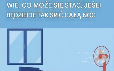 PRZESTAŃ ŚPIĆ W NOCY Z WŁĄCZONYM WENTYLATOREM!