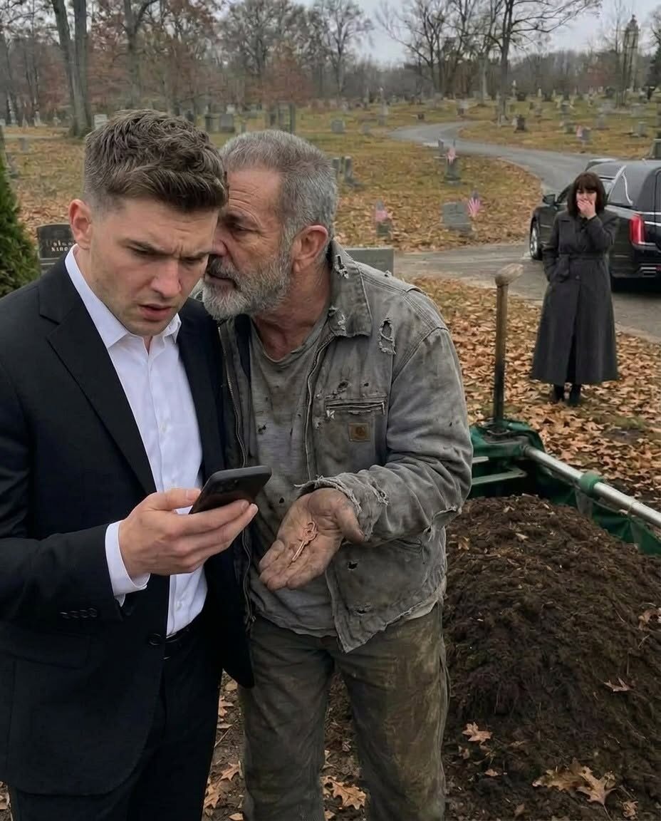 Przy grobie mojego ojca grabarz odkrył, że trumna jest pusta i wręczył mi klucz do prawdy