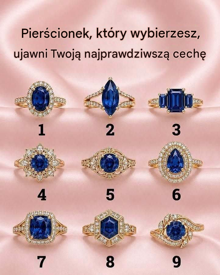 Pierścionek, który wybierzesz, ujawni Twoją najprawdziwszą cechę