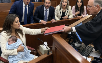 Weszłam do sądu z moim noworodkiem, a potem powiedziałam sędziemu: „On nie jest powodem mojej ochrony. On jest dowodem”.