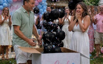 Moja córka zaprosiła 50 gości na ogłoszenie płci dziecka – po czym pudełko się otworzyło i czarne balony poleciały w niebo