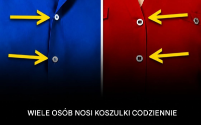 Dlaczego guziki w damskich koszulach są po lewej stronie, a w męskich po prawej?