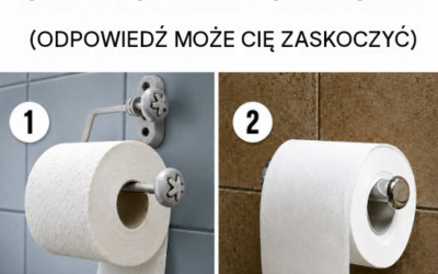 Papier toaletowy: W którą stronę tak naprawdę powinien trafić? Wynalazek z 1891 roku rozstrzyga spór
