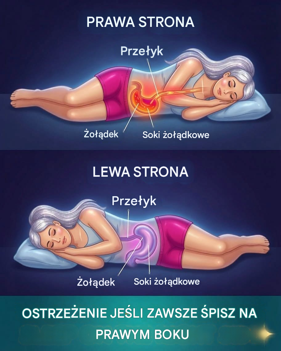 Ostrzeżenie: Spanie na prawym boku każdej nocy może mieć wpływ na Twoje zdrowie (2)