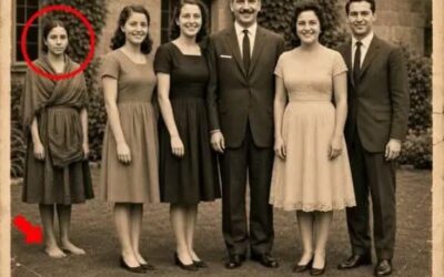 To rodzinne zdjęcie z 1961 roku ukrywa tragiczny los młodej kobiety widocznej w tle.