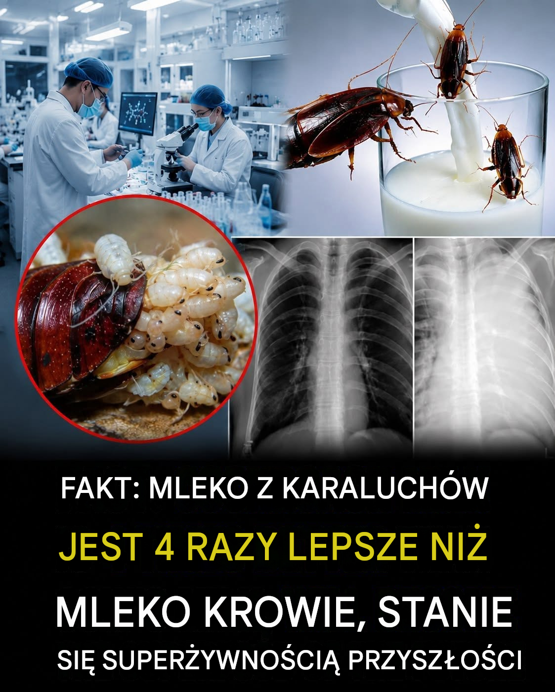 Mleko karalucha: czy może stać się superżywnością przyszłości?