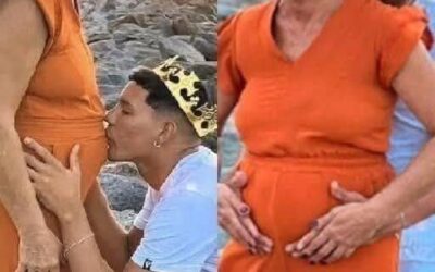 61-year-old woman who claimed to be pregnant with a 21-year-old boy is..
