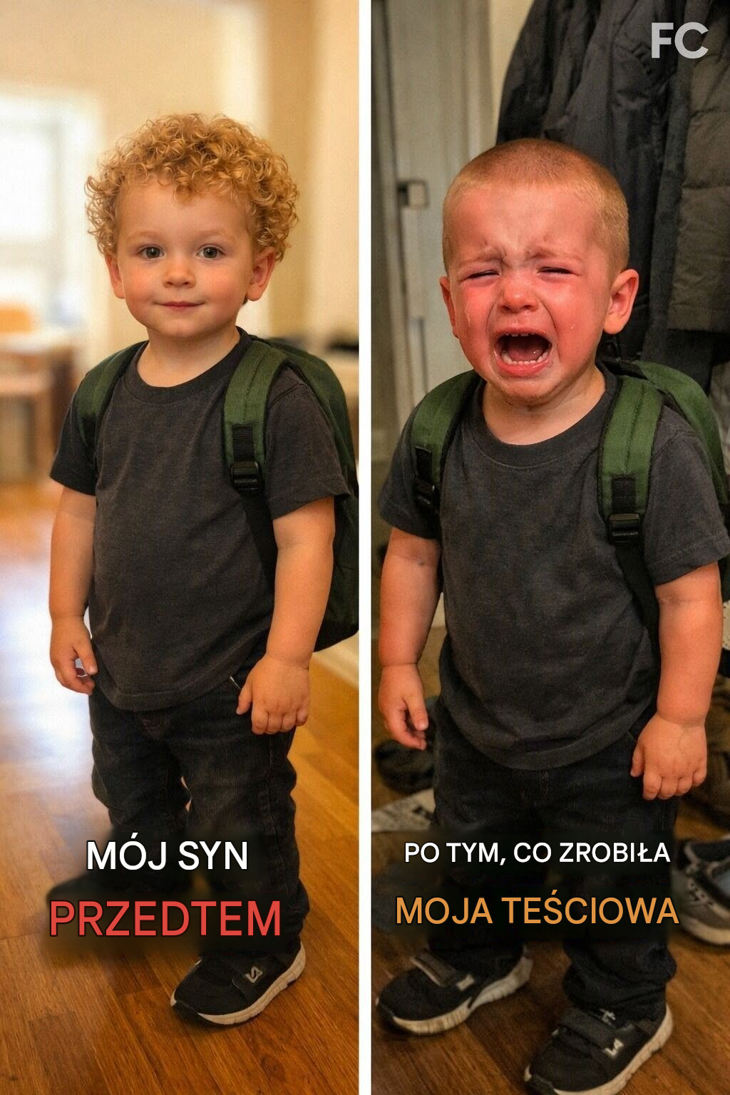 Moja teściowa bez pozwolenia obcięła loki mojemu synowi — reakcja mojego męża zmieniła wszystko