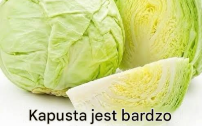 Kapusta jest zdrowa