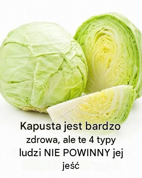 Kapusta jest zdrowa