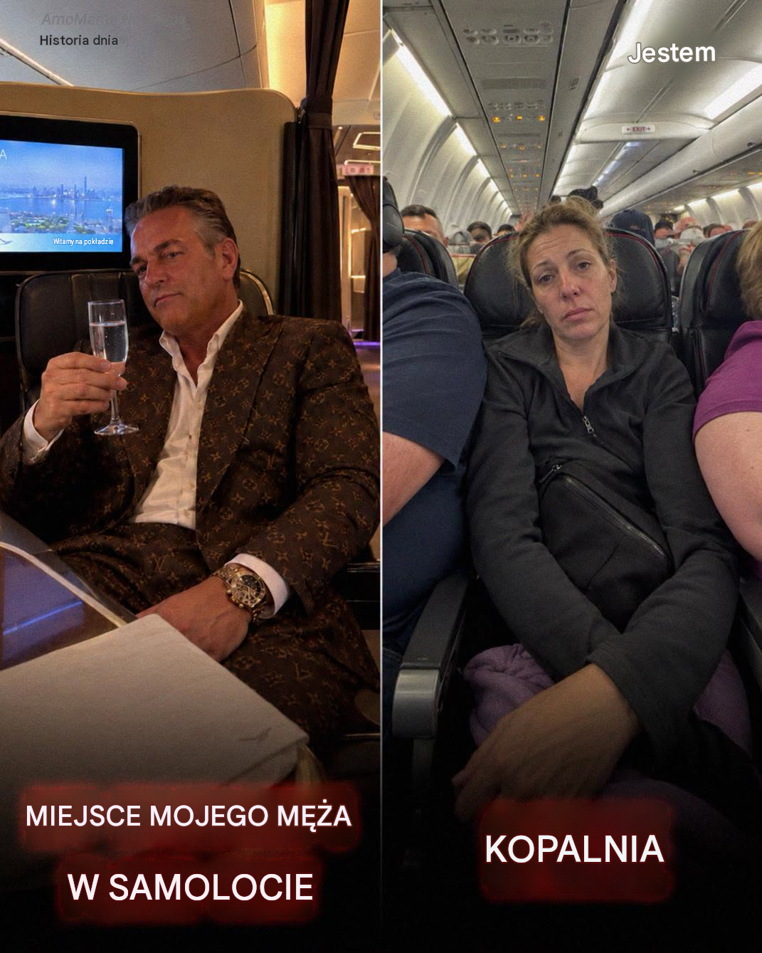 Mój mąż kupił sobie bilet pierwszej klasy, a mnie zostawił w klasie ekonomicznej w naszą 25. rocznicę ślubu – wtedy kapitan podał moje nazwisko przez głośnik i poprosił mnie, żebym podeszła sama