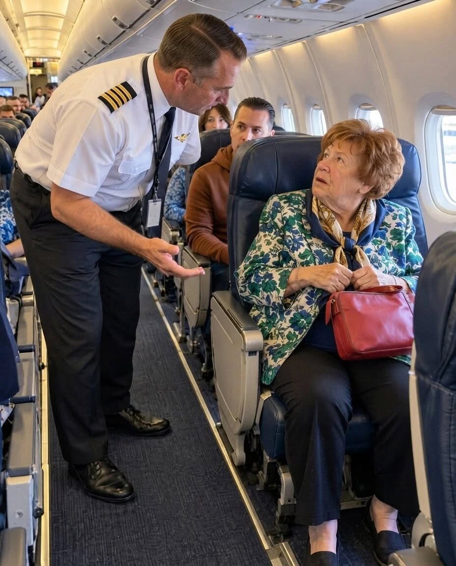 Moja babcia nalegała na lot klasą ekonomiczną, a nie pierwszą, a potem dowiedziałem się, dlaczego pilot musiał ją zobaczyć