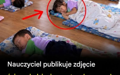 Publikuje zdjęcie swoich uczniów podczas drzemki i natychmiast je usuwa: dlaczego ta akcja ponownie rozpala ważną debatę