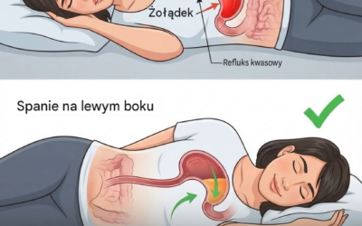 Lekarze ostrzegają: pozycja podczas snu może wpływać na objawy refluksu żołądkowego