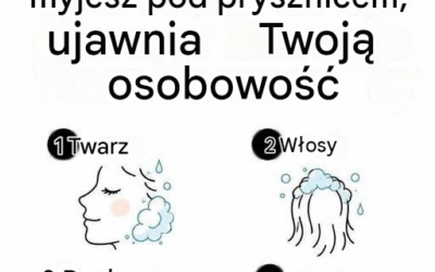 Część ciała, którą myjesz jako pierwszą podczas kąpieli, ujawnia Twoją osobowość